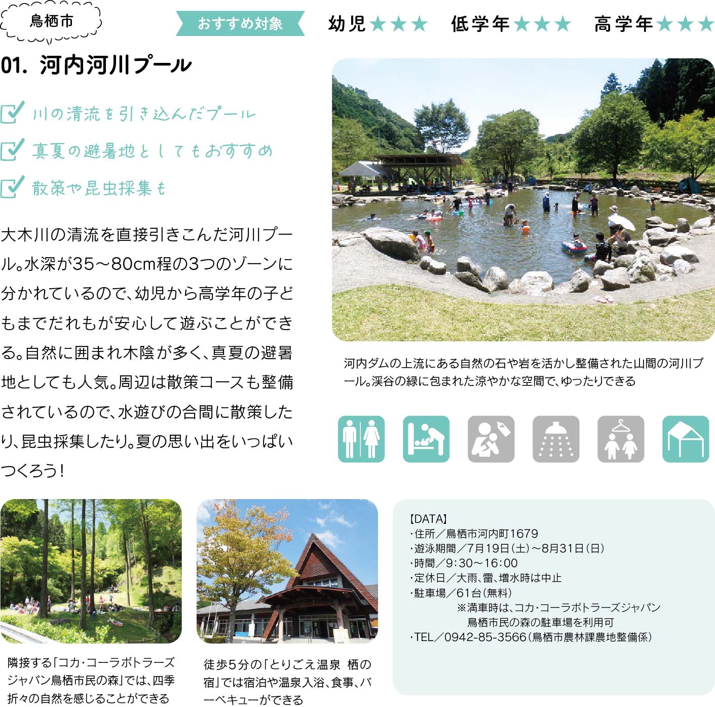 河内河川プール